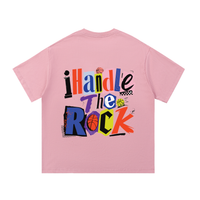 iHandle The Rock with different fonts Essential Cotton T-Shirt