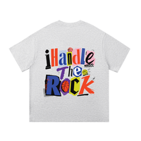 iHandle The Rock with different fonts Essential Cotton T-Shirt