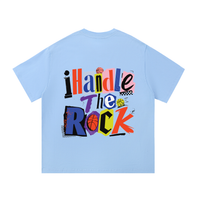 iHandle The Rock with different fonts Essential Cotton T-Shirt