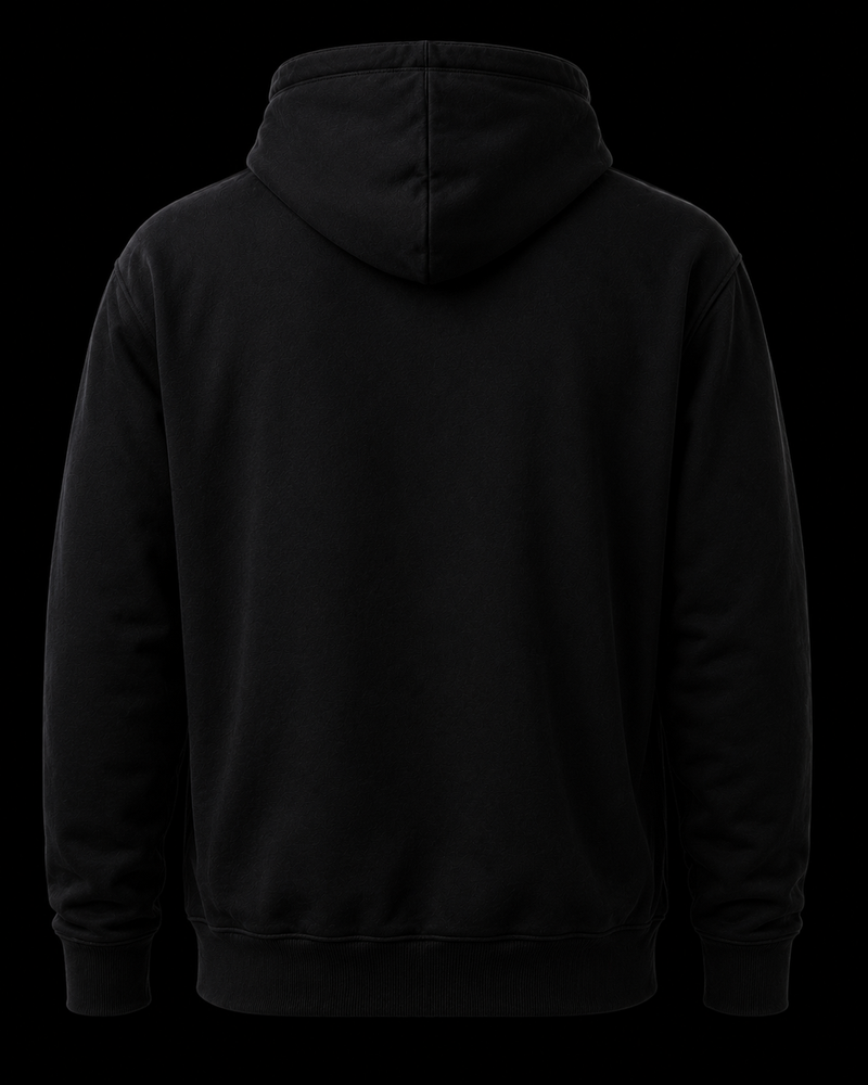 @vega.lz wearing Identity Hoodie